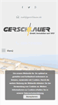 Mobile Screenshot of gerschlauer.de